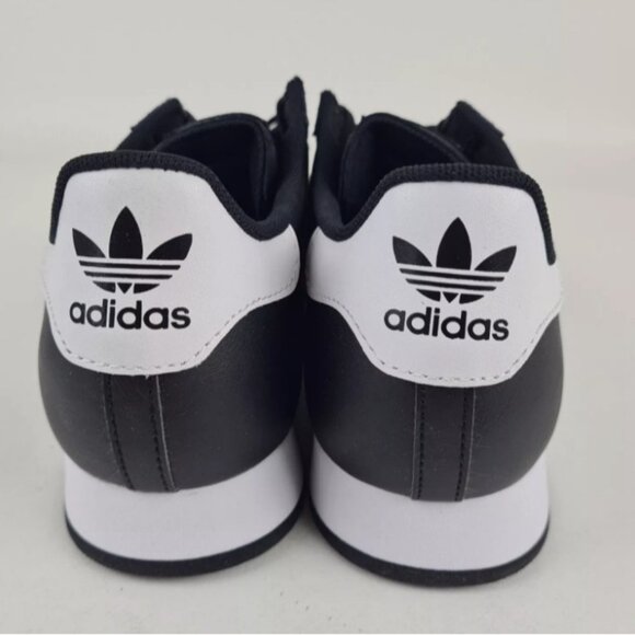Adidas Originals SAMOA J G20687 Leather Shoes Black White - Picture 6 of 13